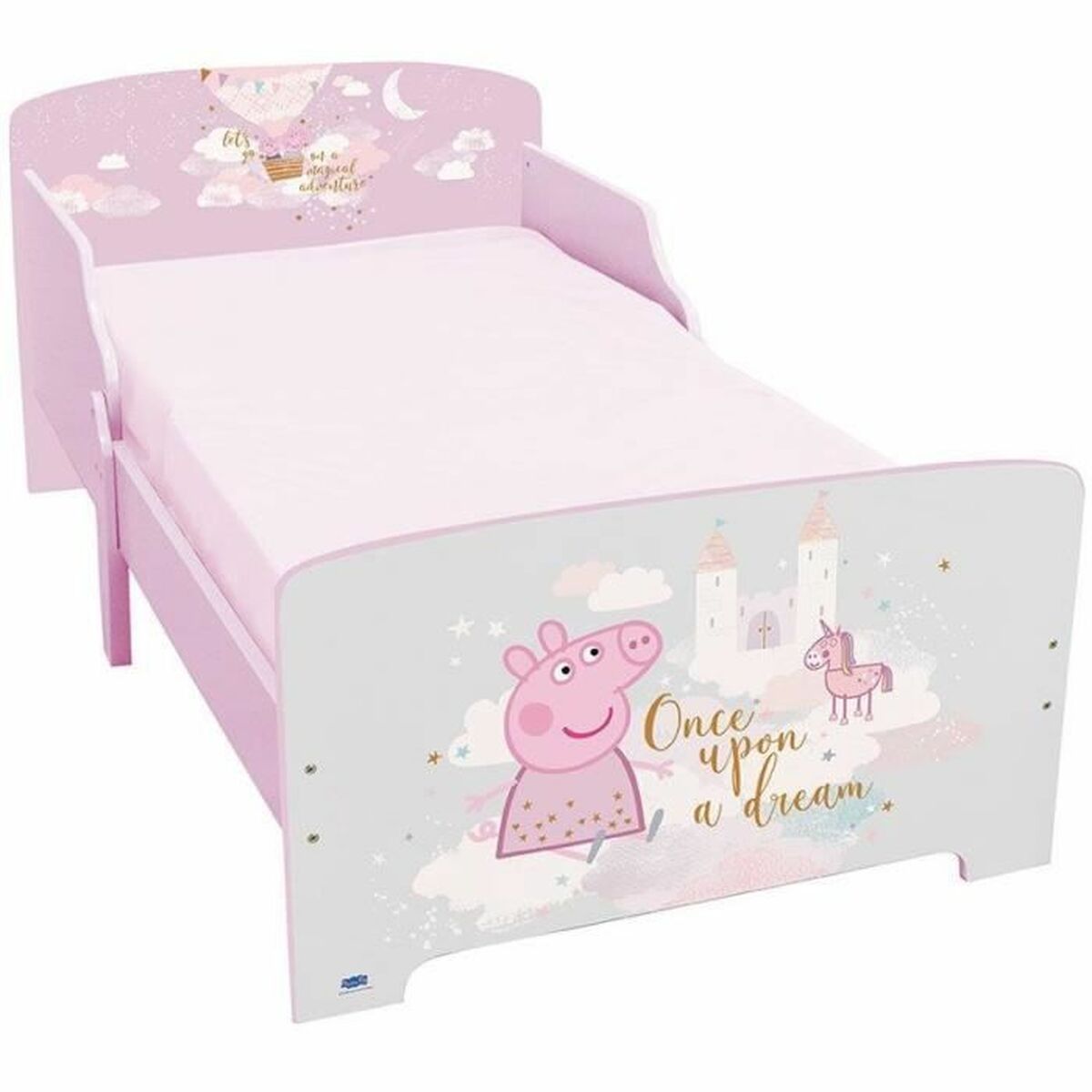 Vaikiška lova Fun House Peppa Pig 140 x 70 cm